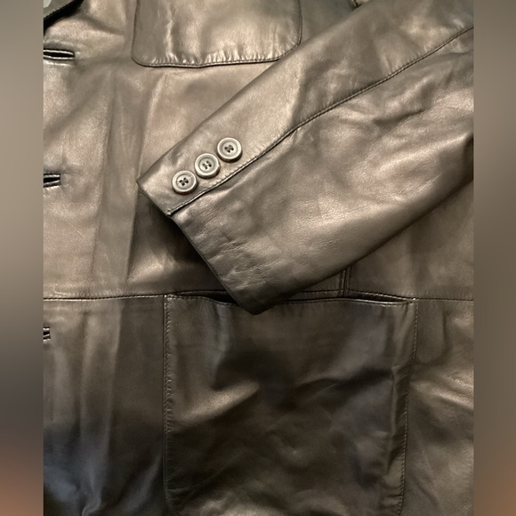 Oxxford Clothes ULTRA Soft Leather Jacket **RARE** Made in Italy XL 44 US - Picture 4 of 9